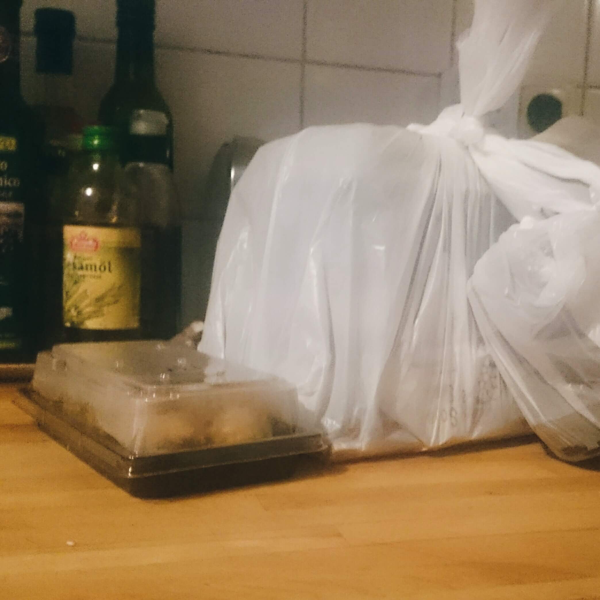 Sushi verpackt