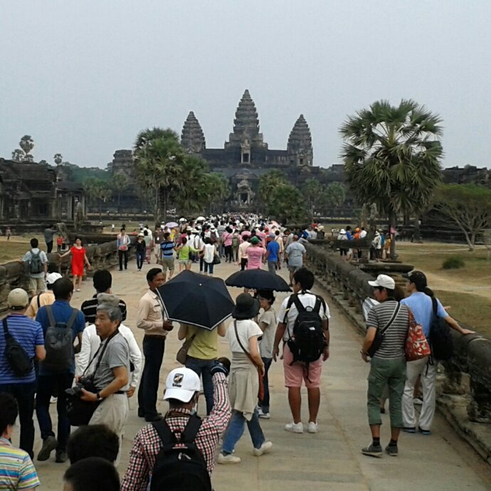 Angkor: der erste Tag