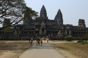 Die Rückseite von Angkor Wat